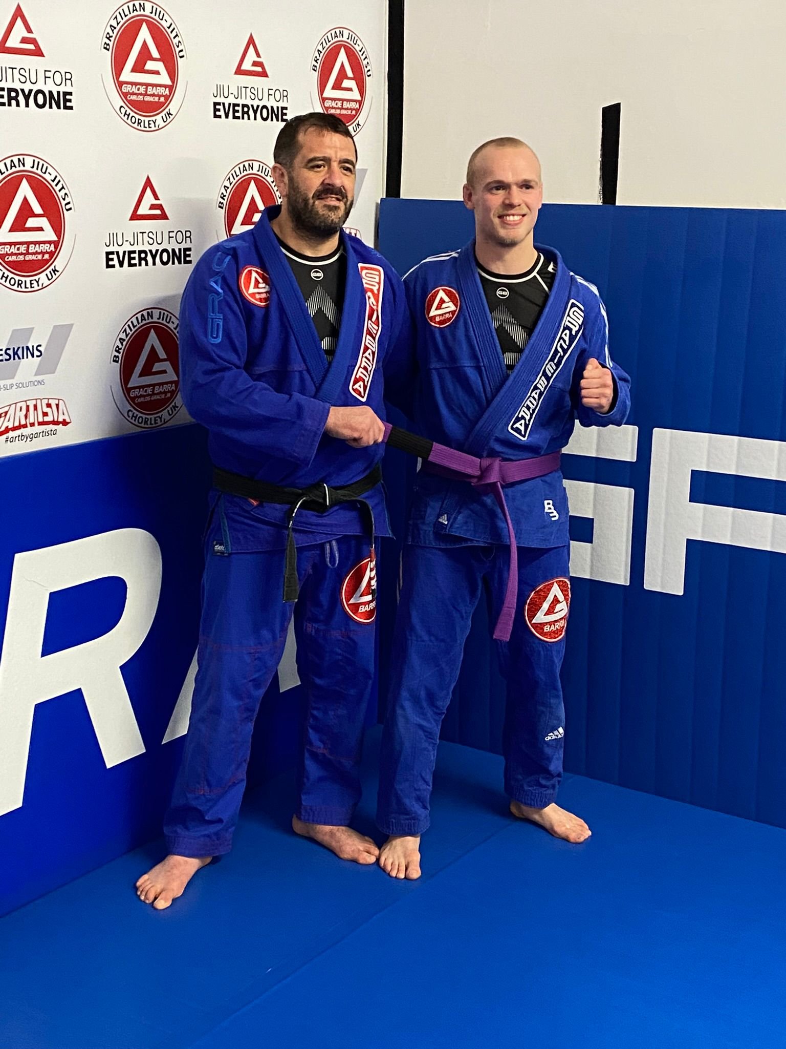 Training with Carlson Gracie
