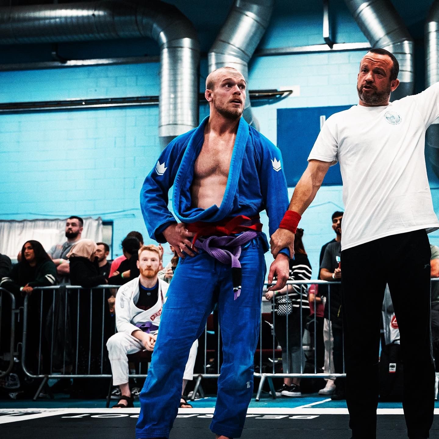Alfie Wardle competing at IBJJF